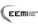 logotype EEMI noir et blanc, logo