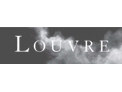 logotype Musée du Louvre noir et blanc, logo