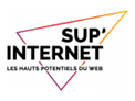 logotype Sup Internet couleur, logo